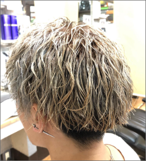 男性ハイトーンカラー 1